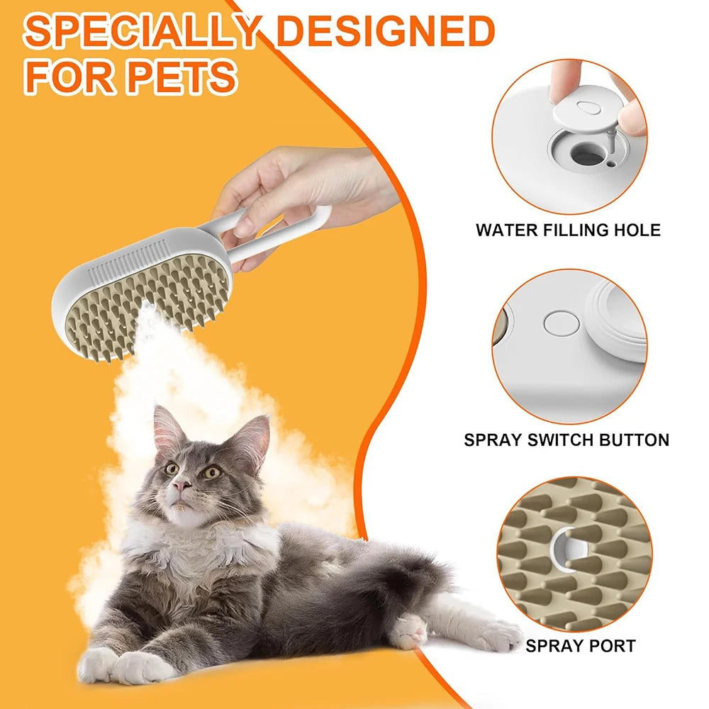 PurrGlow Grooming Brush