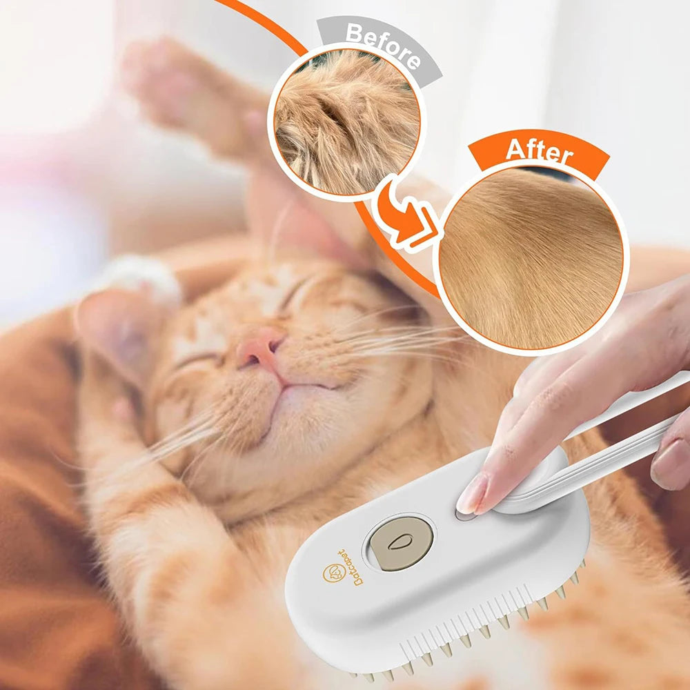 PurrGlow Grooming Brush
