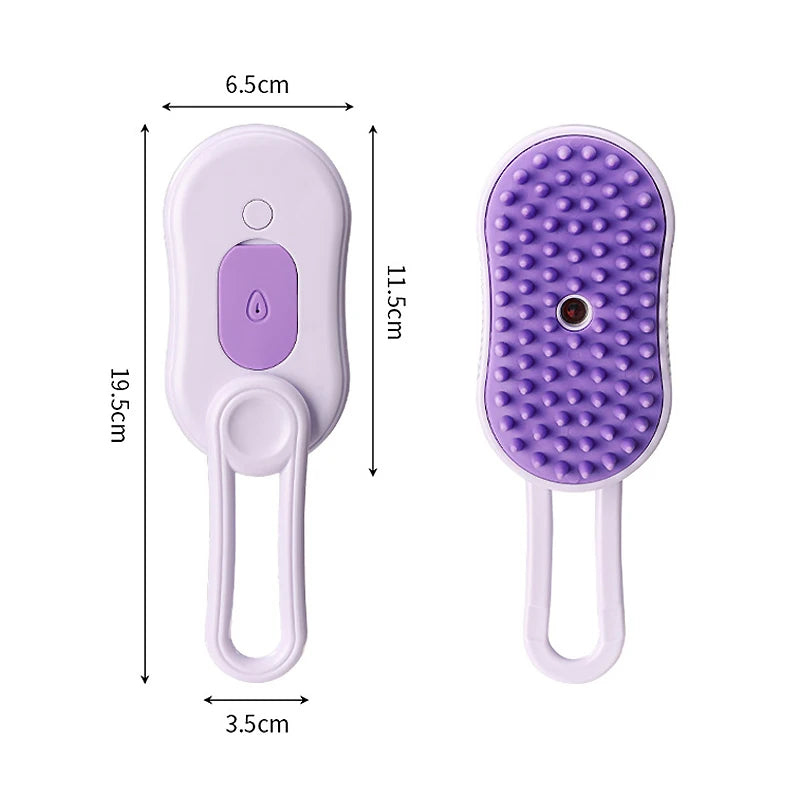 PurrGlow Grooming Brush